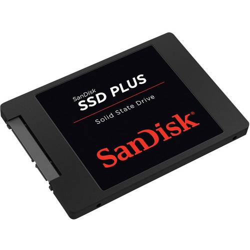 SanDisk SSD PLUS 240 GB Interne SATA SSD 6.35 cm (2.5 Zoll) SATA 6 Gb/s Retail SDSSDA-240G-G26