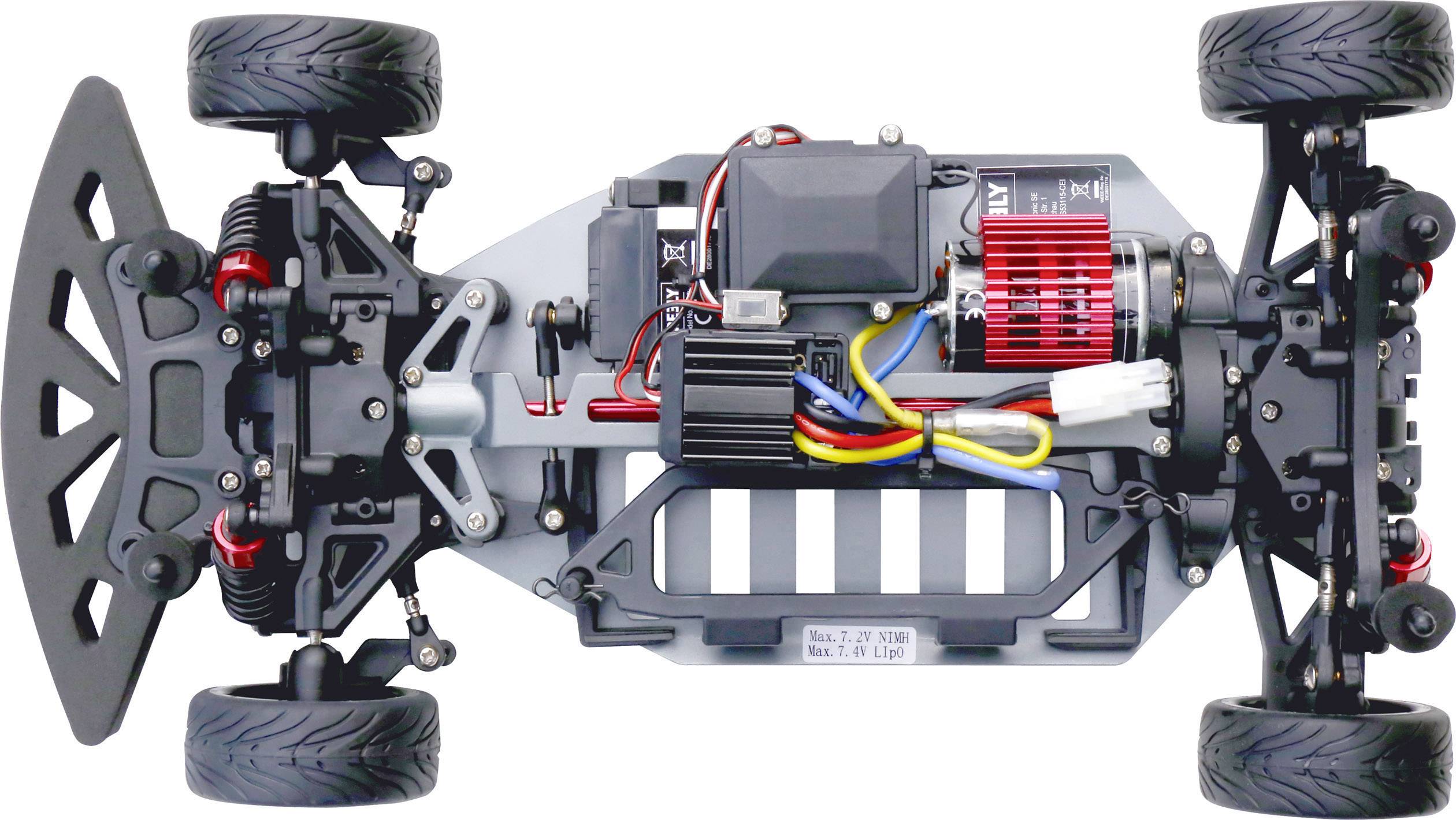 Reely TC-04 Tourenwagen Audi RS5 Brushed 1:10 RC Modellauto Elektro Straßenmodell Allradantrieb (4WD) RtR 2,4 GHz-3