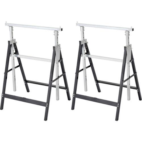 TOOLCRAFT 200 kg TO-4459818 Gerüstbock klappbar, höhenverstellbar (B x T) 680 mm x 580 mm 12.7 kg 2 St.