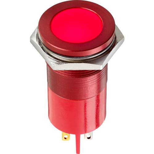 APEM Q22F1AGXXSG28AE LED-Signalleuchte Grün eben 28 V/AC, 28 V/DC 9.0 V 980 mcd