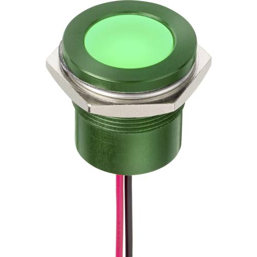 APEM Q22F5ARXXSR24AE LED-Signalleuchte Rot eben 24 V/AC, 24 V/DC 5.7 V 800 mcd