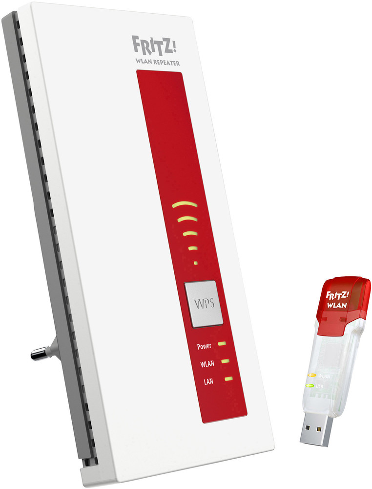 Avm Fritz Wlan Repeater 1750e Mit Speedport W921v AVM FRITZ!WLAN Repeater 1750E + AVM FRITZ!WLAN Stick AC860 kaufen