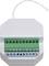 'Elektronisches Modul mit Anschlusspunkten, markiert mit UDC, NEENL. Weißes Gehäuse, kurzes, weißes Kabel oben.'
