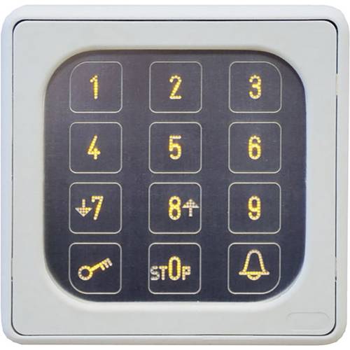 Kaiser Nienhaus 100630 Edelstahltastatur Aufputz