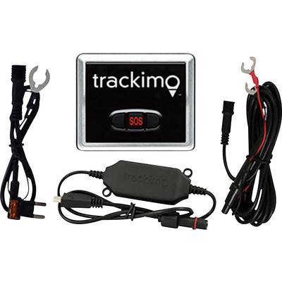 Auto GPS-Tracker-Set mit Kabeln, Akku und SOS-Taste. Verwendet für Fahrzeugverfolgung.