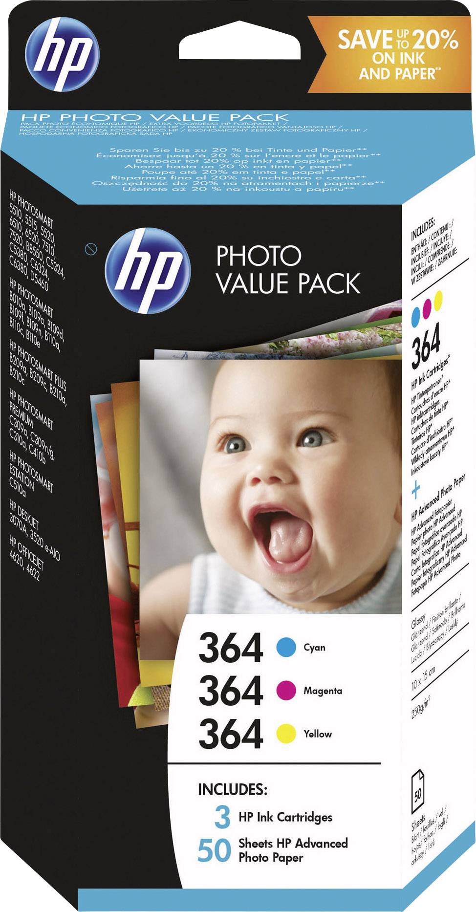 Hp druckerpatronen 364