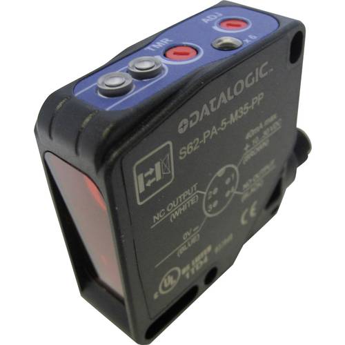 Thumbnail - Datalogic Reflexions-Lichttaster S62-PL-5-M11-PP 956211150 Hintergrundausblendung, Trimmer 1 St.