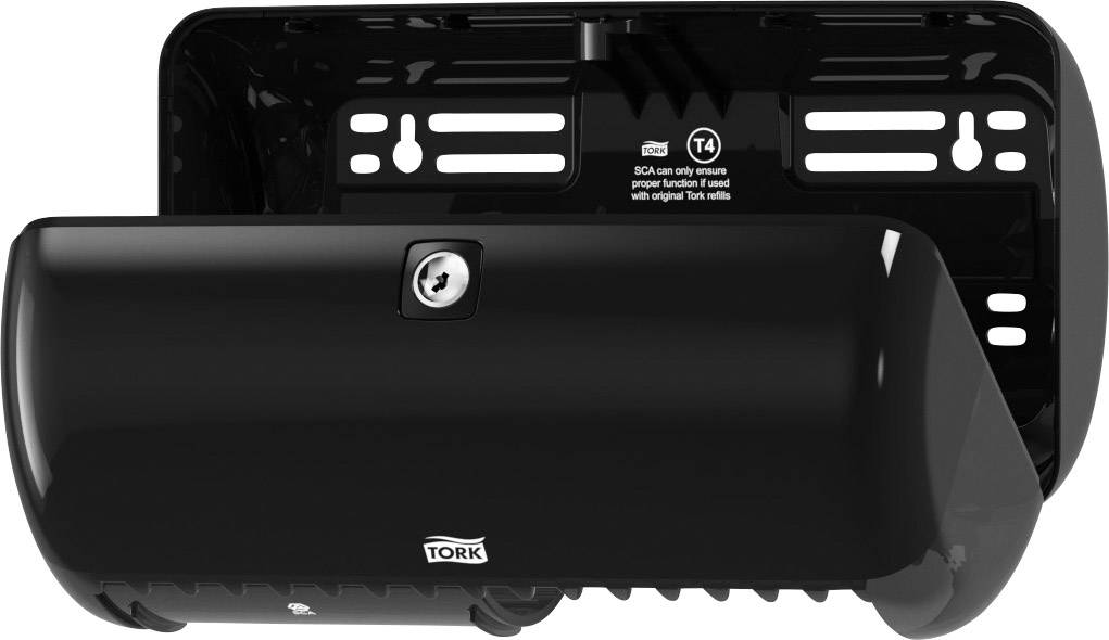Toilettenpapierspender Elevation Compact Kleinrolle (T6-System) Kunststoff schwarz-2