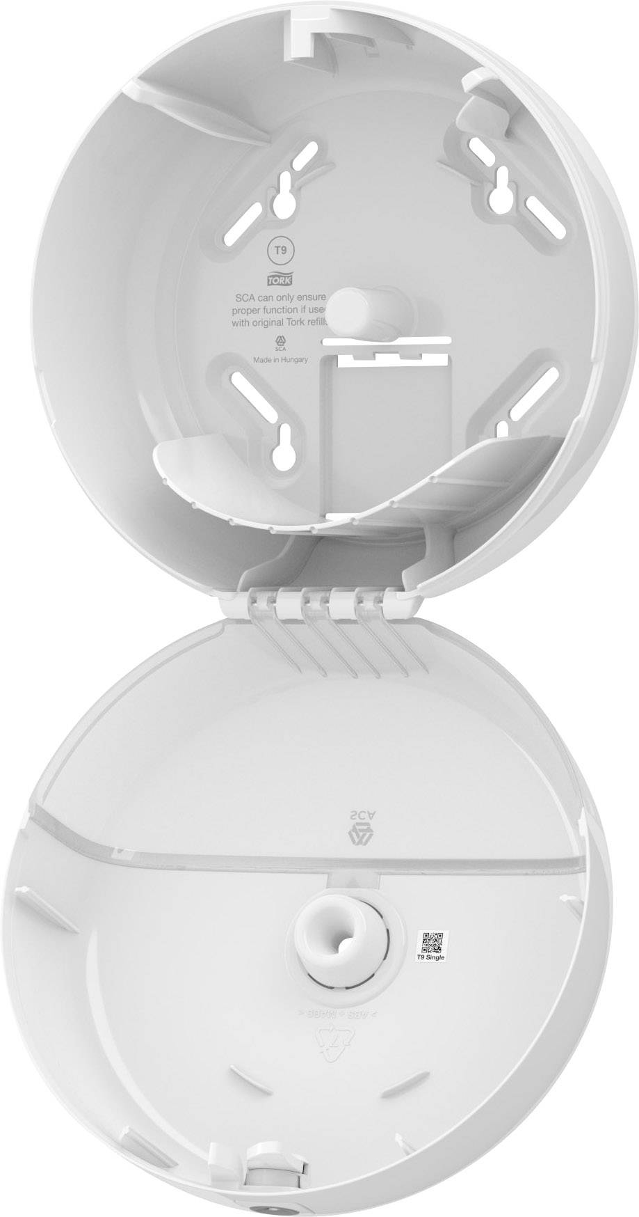 Toilettenpapierspender SmartOne Mini T9 Kunststoff weiß-1