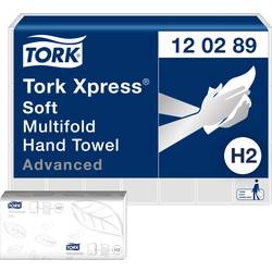 Image of TORK 120289 Xpress Multifold Advanced Papierhandtücher (L x B) 25.5 cm x 21.2 cm Weiß 21 x 180 Bl./Pack. 3780 St.