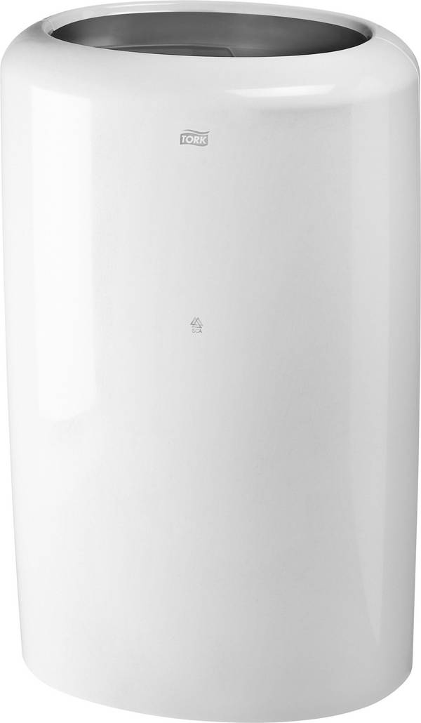 TORK Tork 563000 Mülleimer 50 l Kunststoff (B x H x T) 389 x 629 x 289 mm Weiß 1 St.