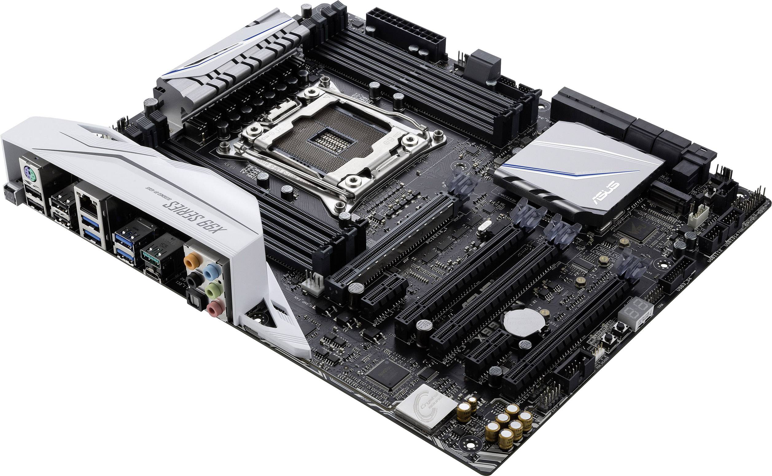 Asus X99-A II Mainboard Sockel (PC) Intel® LGA 2011-V3 Formfaktor (Details) ATX Mainboard-Chipsatz Intel® X99-1