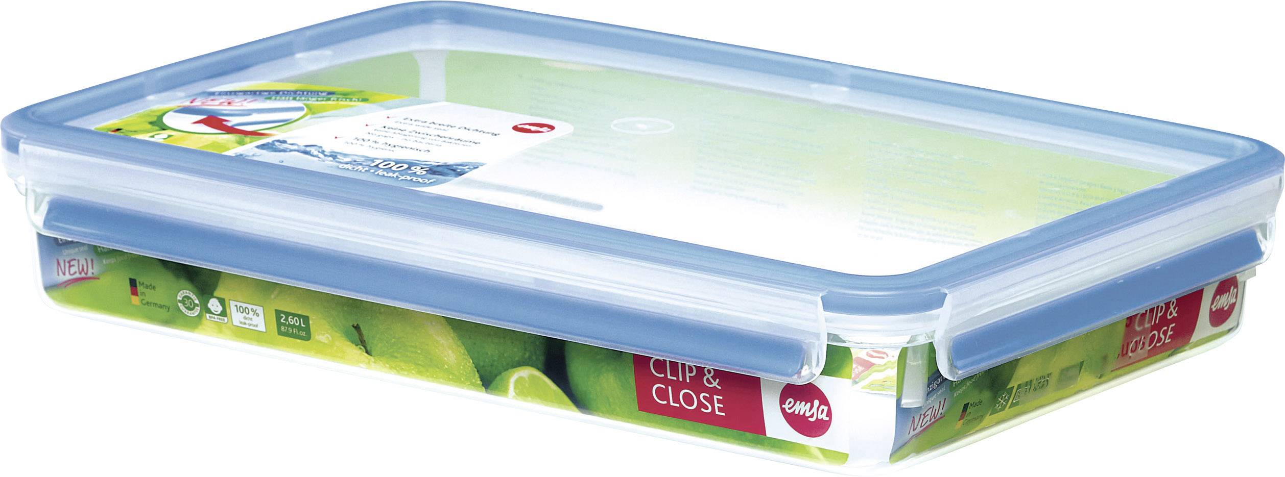 EMSA CLIP & CLOSE - Box - Rechteckig - Durchscheinend - 1 Stück(e) - 2.0 - Frisc-0