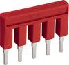WAGO 2000-408/000-005 Kammbrücker Rot 100 St.