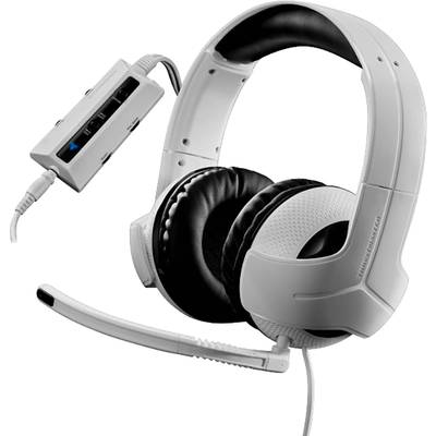 Thrustmaster Y-300CPX Gaming  Over Ear Headset kabelgebunden Stereo Weiß, Schwarz  Lautstärkeregelung, Mikrofon-Stummsch