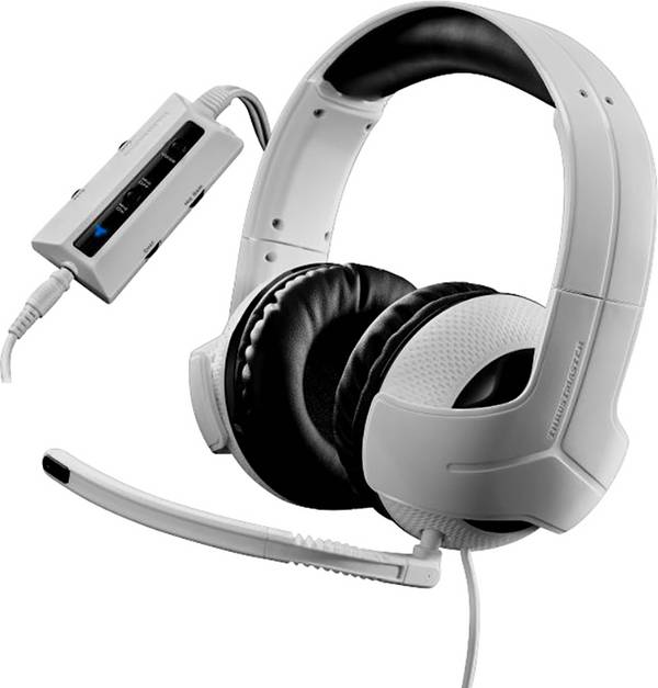 Thrustmaster Y-300CPX  Over Ear Headset kabelgebunden Stereo Weiß, Schwarz  Lautstärkeregelung, Mikrofon-Stummschaltung Gaming