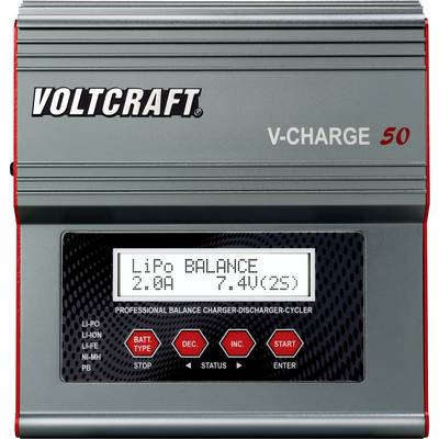VOLTCRAFT V-Charge 50 Modellbau-Multifunktionsladegerät 12 V, 230 V 7 A-2