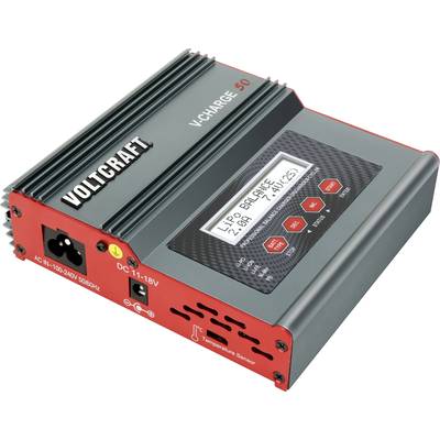 VOLTCRAFT V-Charge 50 Modellbau-Multifunktionsladegerät 12 V, 230 V 7 A-6