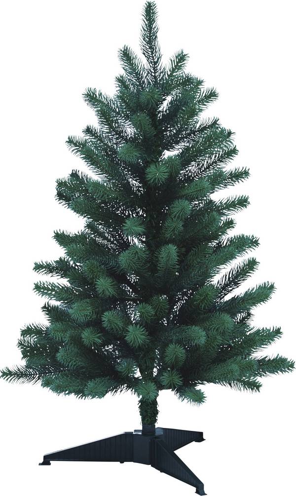 Xenotec PE-BO85 Künstlicher Weihnachtsbaum Tanne   Grün  mit Ständer 85 cm