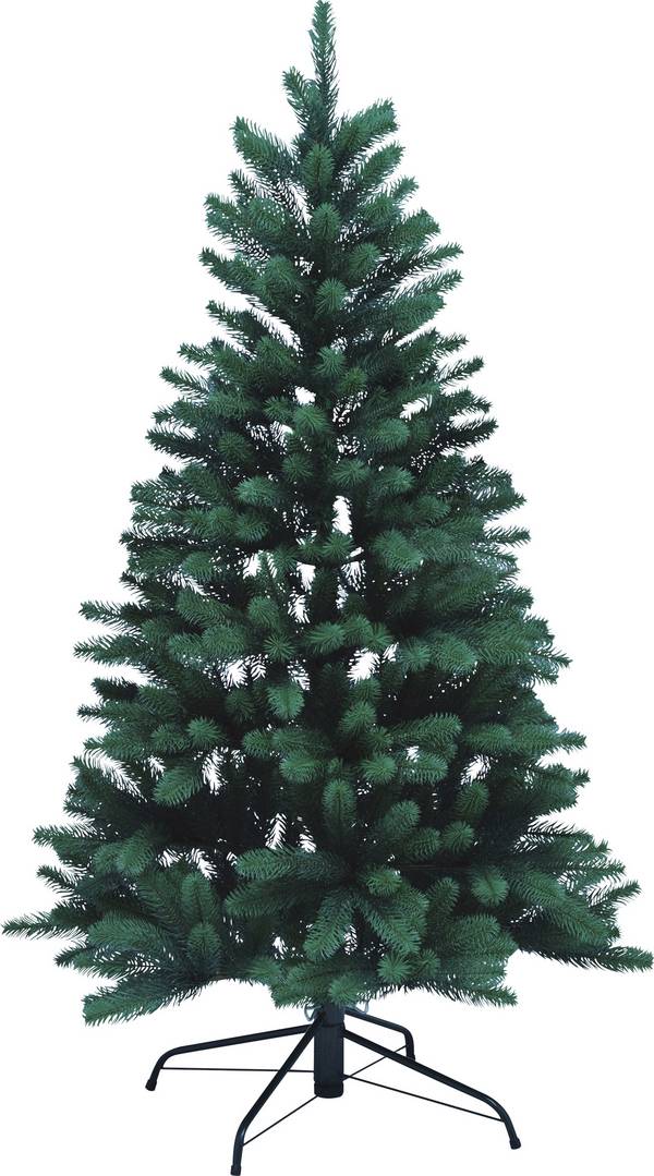 Xenotec PE-BO150 Künstlicher Weihnachtsbaum Tanne   Grün  mit Ständer 150 cm