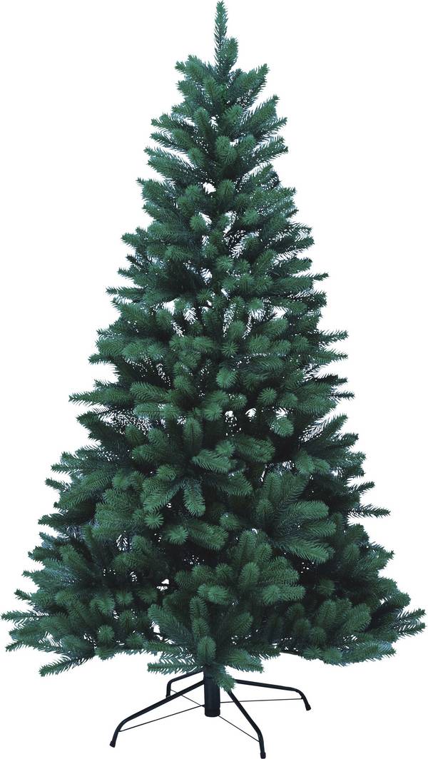 Xenotec PE-BO180 Künstlicher Weihnachtsbaum Tanne   Grün  mit Ständer 180 cm
