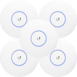 Image of Ubiquiti Networks UAP-AC-PRO-5 5er-Pack PoE WLAN Access-Point 1.75 GBit/s 2.4 GHz, 5 GHz