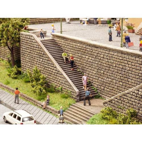 NOCH 0058303 H0 Treppen-Set Hartschaum-Fertigmodell