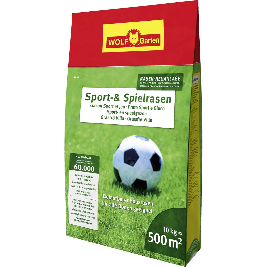 Rasensamen Wolf Garten Sport Und Spielrasen Wolf Garten 3825040 Sport- und Spielrasen LG 500 kaufen