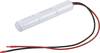 Mexcel Inline L1x3 Akkupack 3x Sub-C hochtemperaturfähig, Kabel, Flat-Top NiCd 3.6 V 1500 mAh