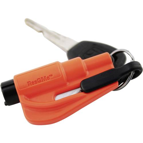 resqme 310133 Rettungstool Sicherheitswerkzeug Gurtschneider, Glasbrecher (L x B x H) 76 x 17 x 32 mm 1 St.