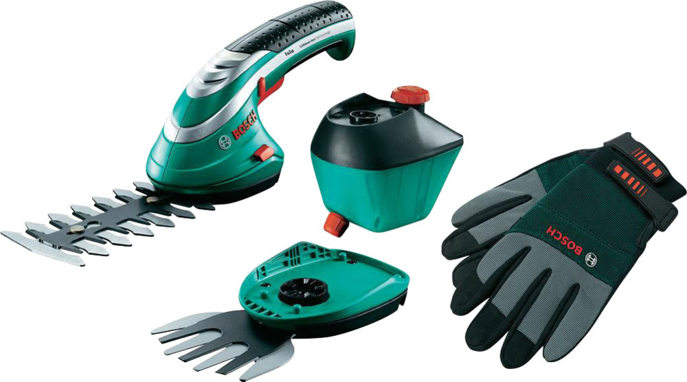 bosch rasenschere isio
