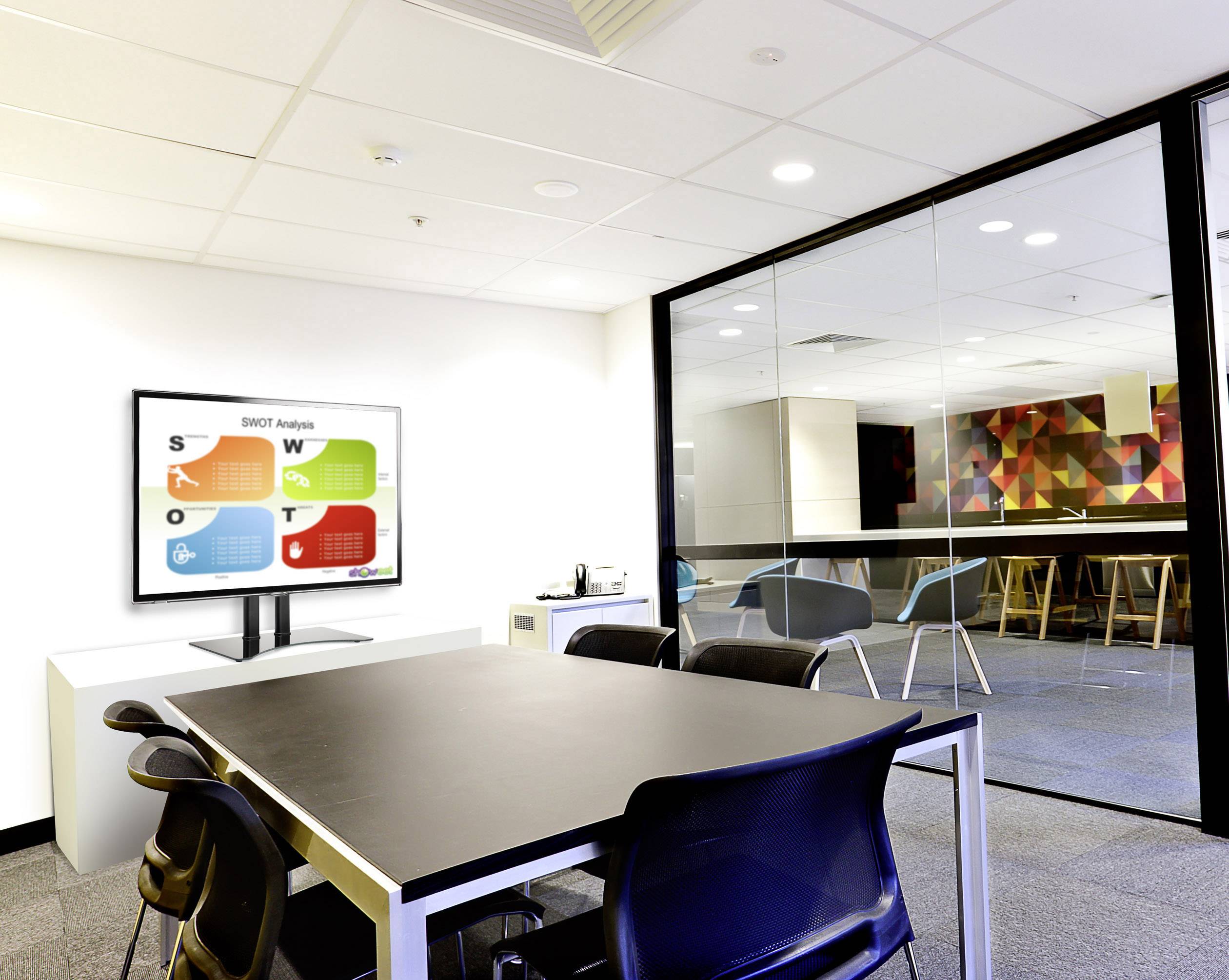 SpeaKa Professional SP-TT-03 TV-Standfuß 94,0 cm (37") - 165,1 cm (65") Starr-3