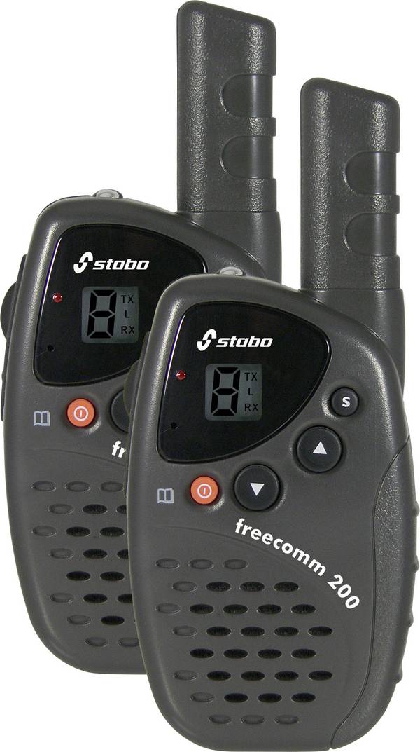 Stabo freecomm 200 20200 PMR-Handfunkgerät 2er Set