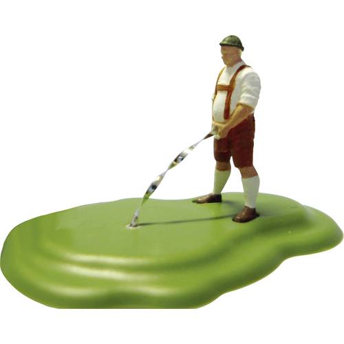 Viessmann Modelltechnik H0 Mann muss mal Bemalt, Stehend