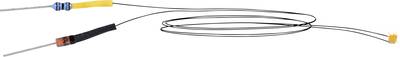 Viessmann Modelltechnik 3561 LED mit Kabel Gelb 1 Set
