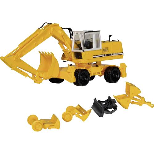 Kibri 11264 H0 Baufahrzeug Modell Liebherr Mobilbagger A922 inkl. Geräten