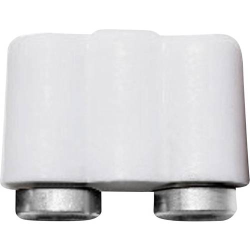 BELI-BECO 61/17ws Miniatur-Laborbuchse Kupplung, gerade Stift-Ø: 2.6 mm Weiß 1 St.