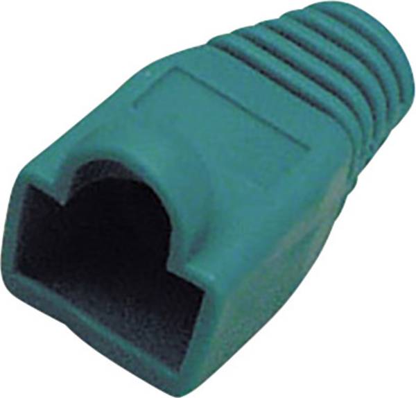 TRU COMPONENTS Knickschutztülle für RJ45 Stecker 1582603 Knickschutztülle Grün 1 St.