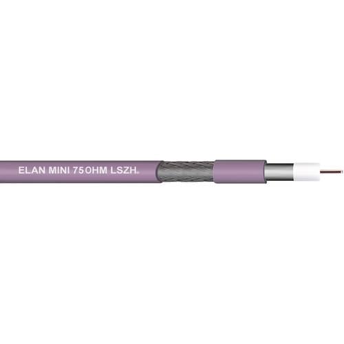 ELAN 70I132 Koaxialkabel Außen-Durchmesser: 2.80 mm 75 Ω Weiß 10 m