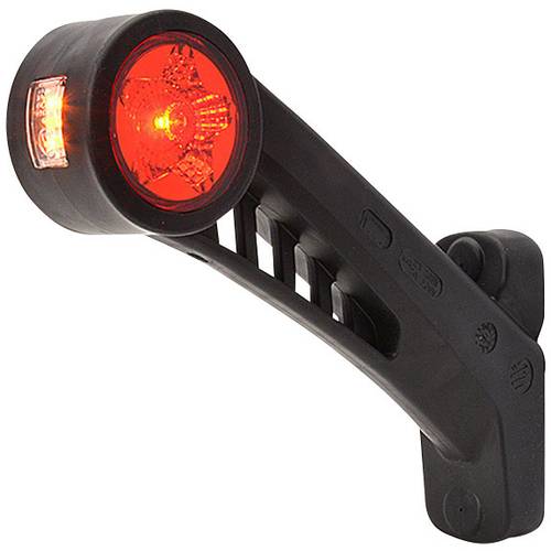 WAS Umriss-Markierungsleuchte Offene Kabelenden Markierungsleuchte links 12 V, 24 V Weiß, Orange, Rot
