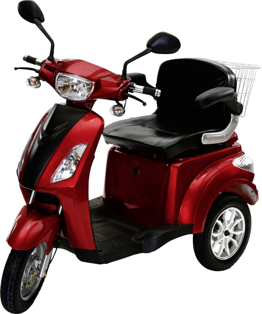 E Roller Rolektro E Trike 25 Rot, Schwarz Blei Gel 48 V 20 Ah kaufen