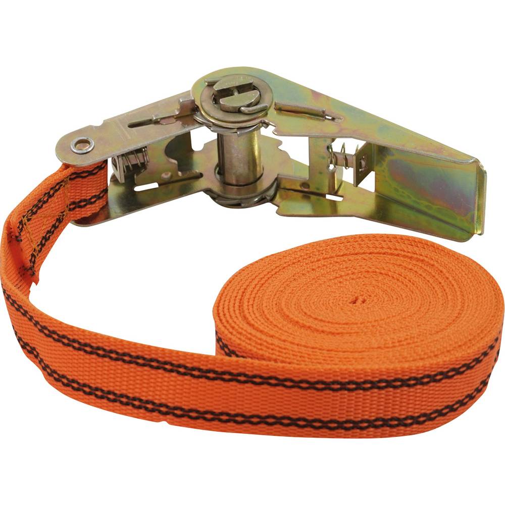 Petex 43192635 Spanband (eendelig) Trekkracht (lc) vastbinden (enkel/direct): 125 daN (l x b) 5 m x 25 mm Ratelinrichting EN 12195