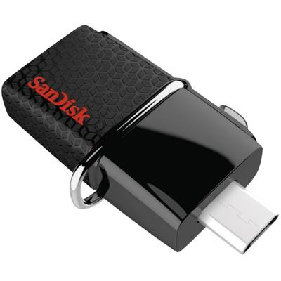 SanDisk Ultra Dual USB-Zusatzspeicher Smartphone/Tablet Schwarz 32 GB Micro USB 2.0, USB 3.2 Gen 1 (USB 3.0)