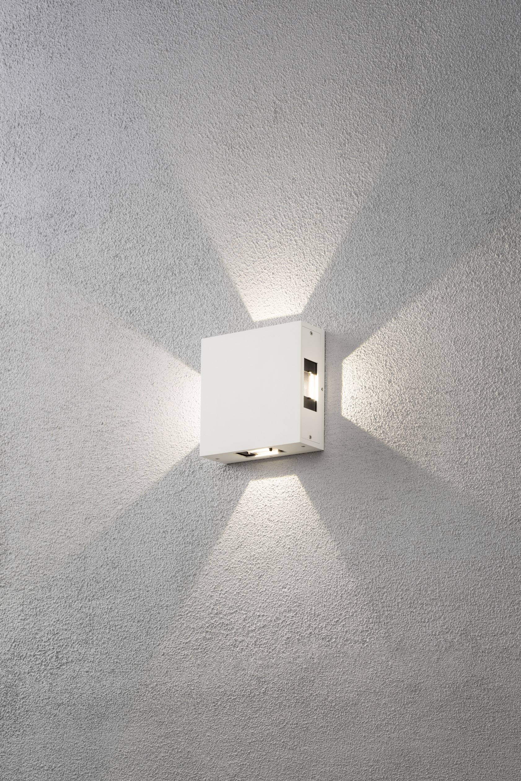 KONSTSMIDE LED-Außenwandleuchte 12 W Warm-Weiß Konstsmide Cremona 7984-250 Weiß