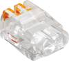 OBO Bettermann 1790 61 225 FL Verbindungsklemme flexibel: 0.2-2.5 mm² starr: 0.2-2.5 mm² Polzahl: 2 1 St. Transparent-Orange