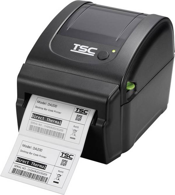 TSC DA220 Etikettendrucker Thermodirekt 203 x 203 dpi Etikettenbreite (max.): 114 mm USB, RS-232, LAN
