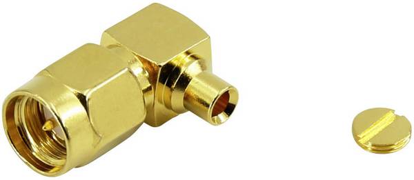 Conrad Components  1493154 SMA-Steckverbinder Stecker, gewinkelt 50 Ω 1 St.