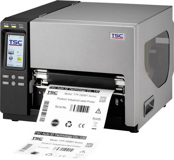 TSC TTP-286MT Etikettendrucker  Thermotransfer 203 x 203 dpi Etikettenbreite (max.): 241.3 mm USB, RS-232, Parallel, LAN