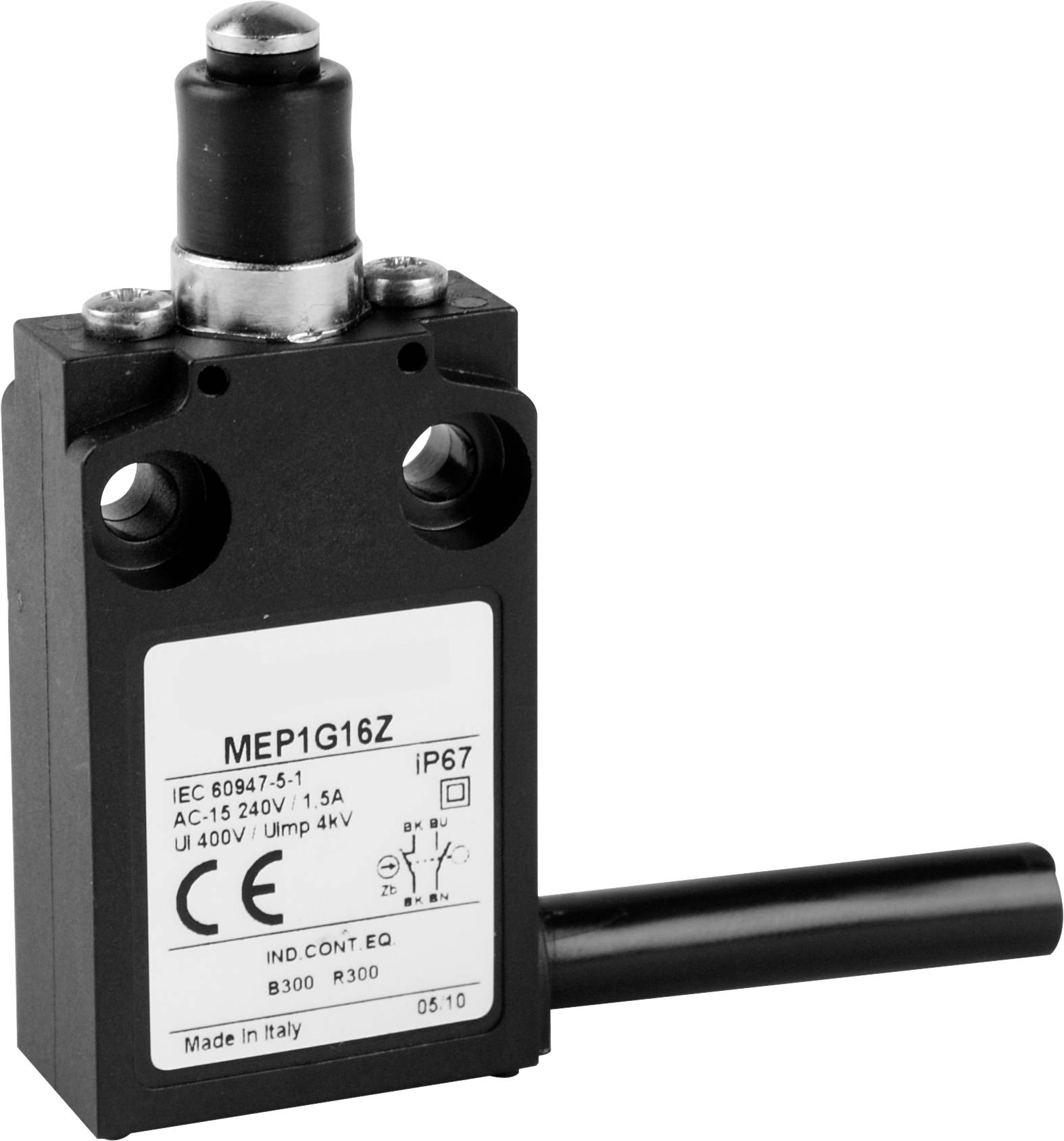 Panasonic MEP1G16Z MEP1G16Z Endschalter 24 V 5 A Stößel IP67 1 St.