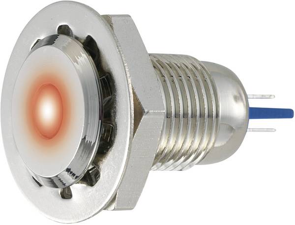 TRU COMPONENTS 149492 LED-Signalleuchte Rot 12 V/DC, 12 V/AC